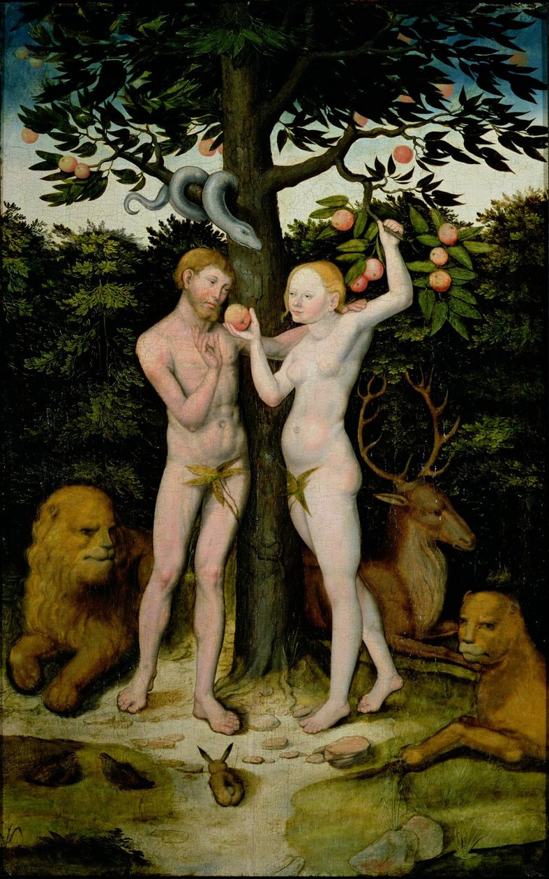 Ádám és Éva alkotó: Lucas Cranach the Elder