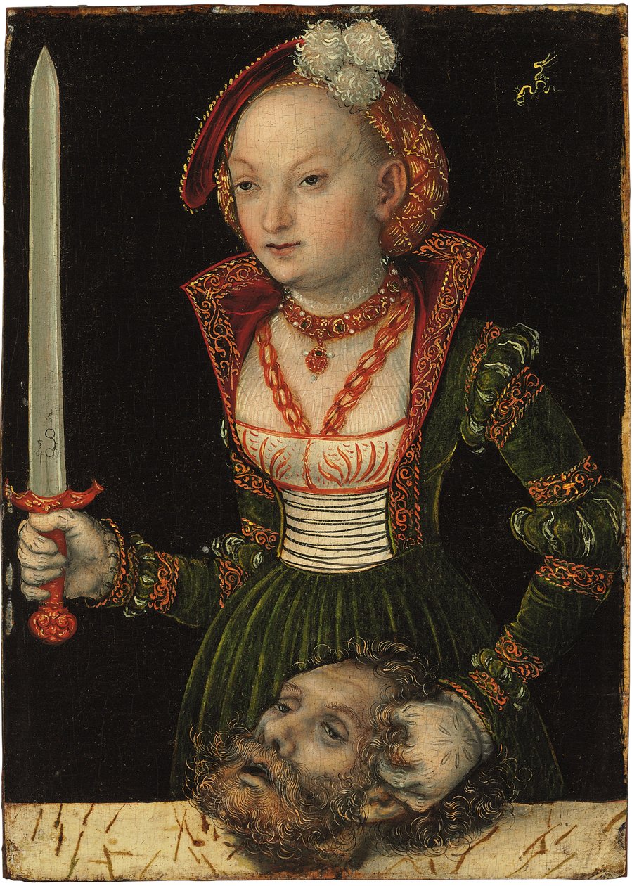 Judit és Holofernész alkotó: Lucas Cranach