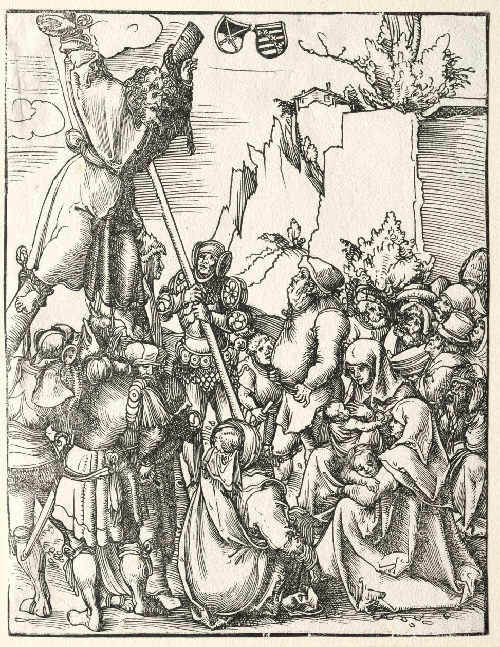 Szent András mártíromsága alkotó: Lucas Cranach