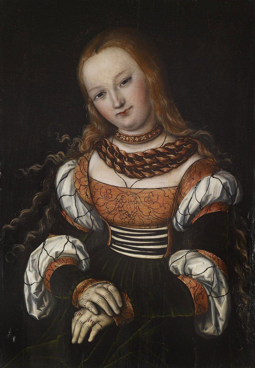 Mária Magdolna, 1525 körül alkotó: Lucas Cranach the Elder