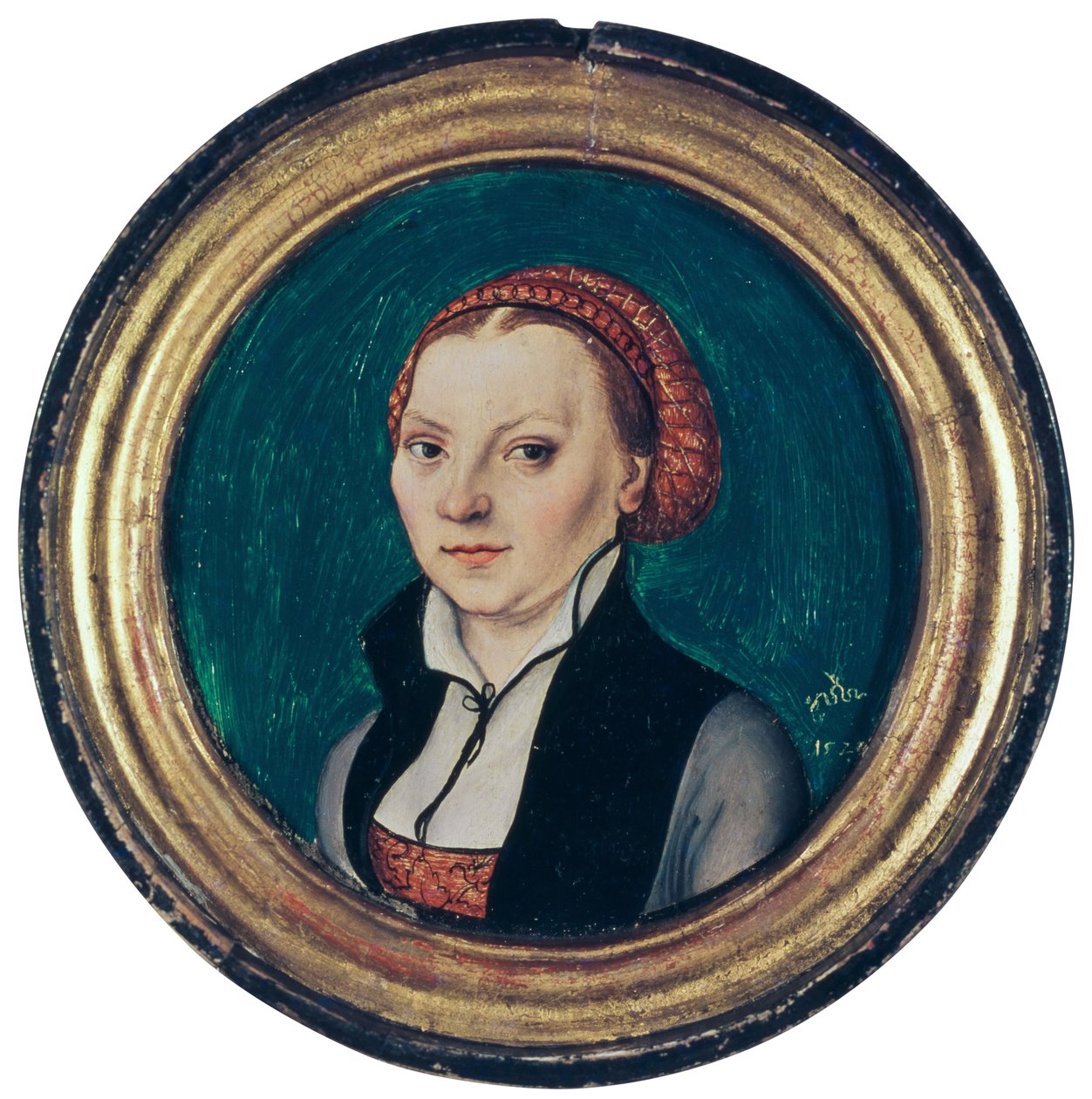 Katharina von Bora, Luther Márton feleségének portréja, 1529 alkotó: Lucas Cranach the Elder