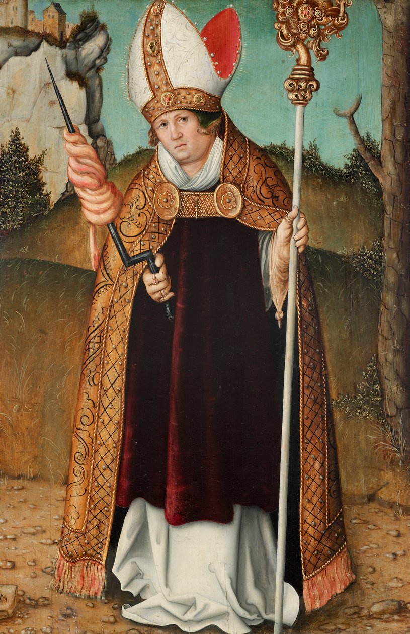 Hl. Erasmus alkotó: Lucas Cranach d. Ä.