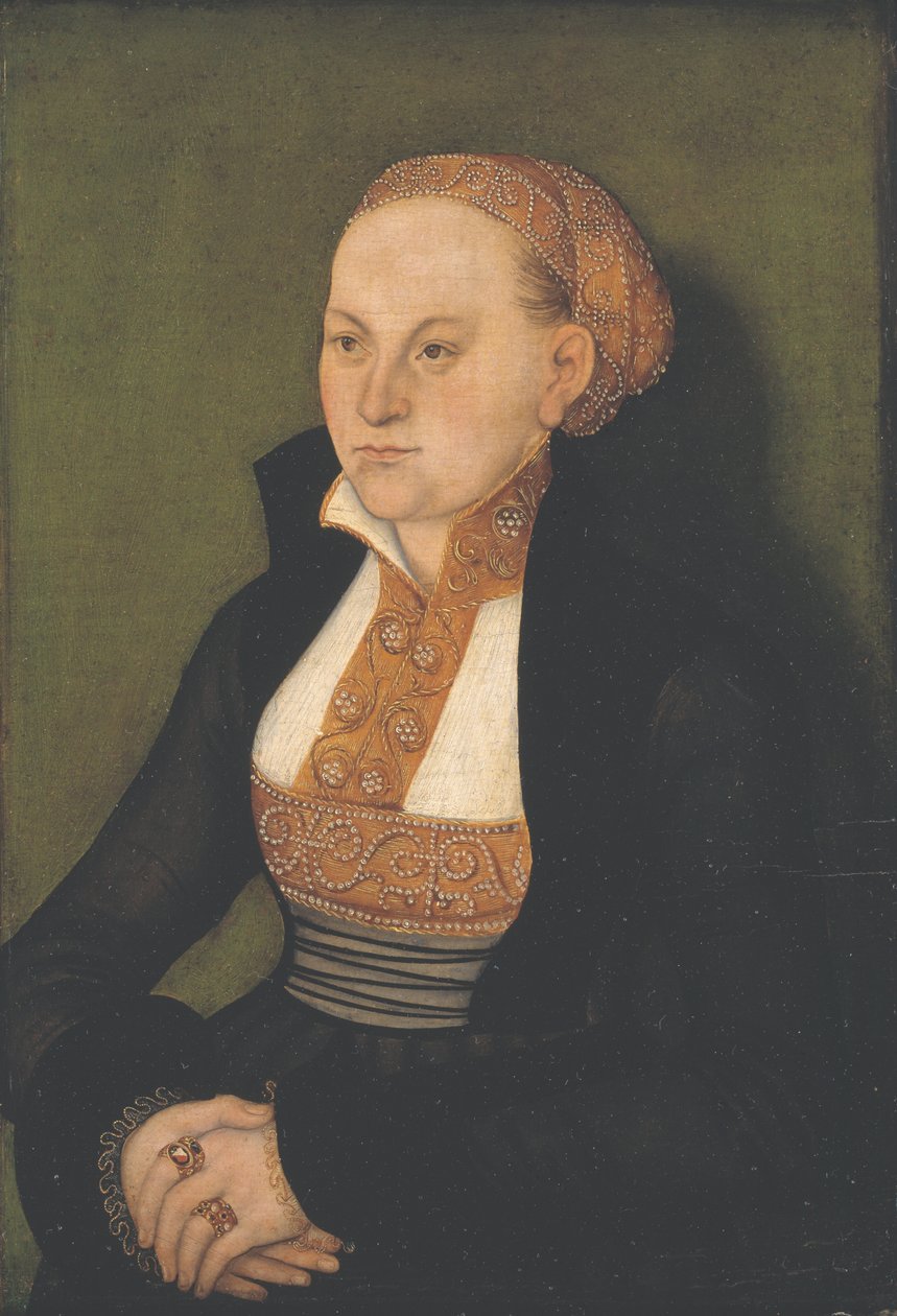 Egy hölgy portréja alkotó: Lucas Cranach d.Æ.