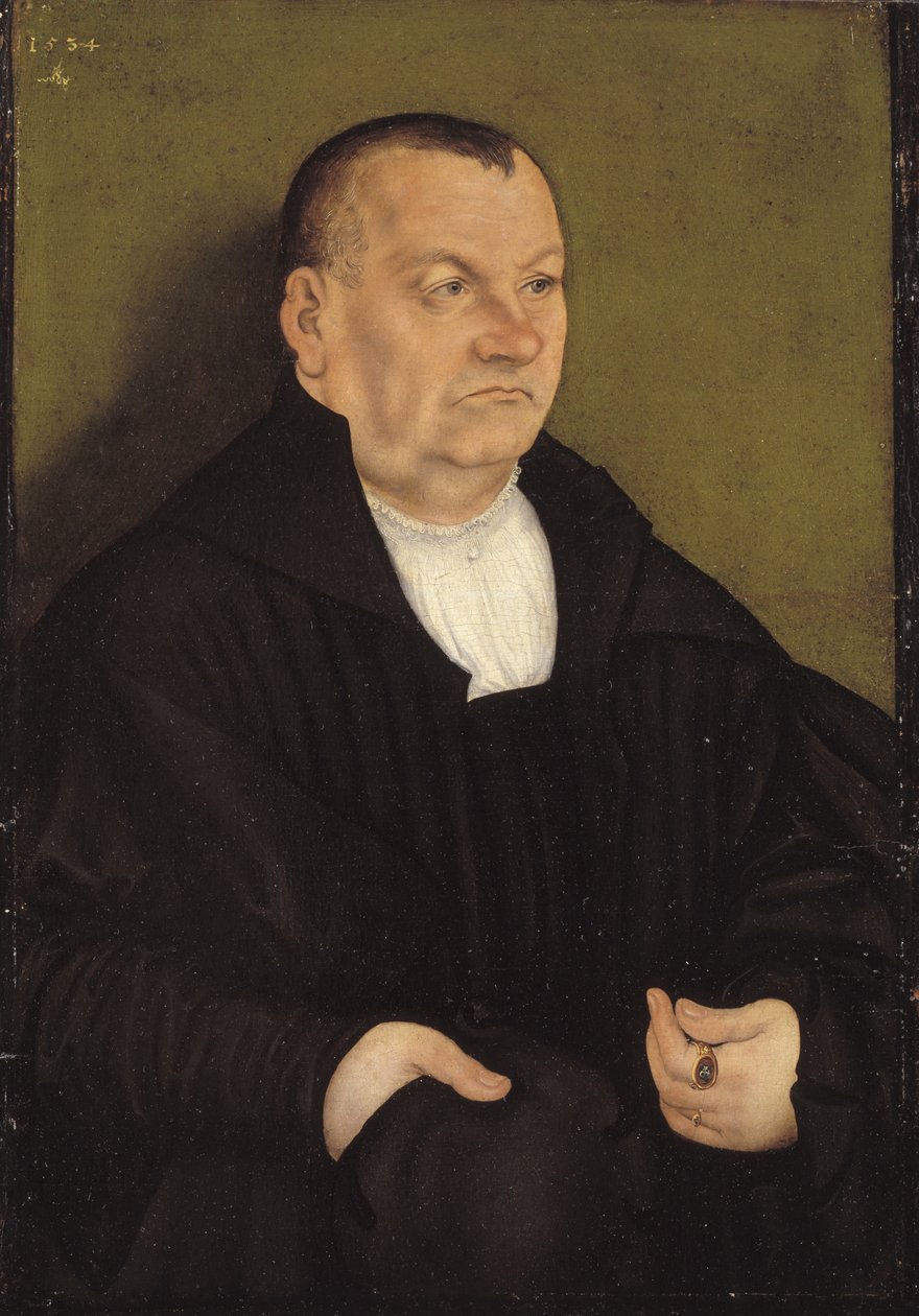 Egy férfi portréja alkotó: Lucas Cranach d.Æ.