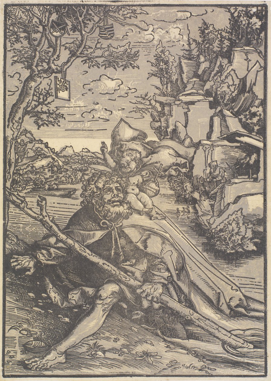 Szent Kristóf alkotó: Lucas Cranach d.Æ.