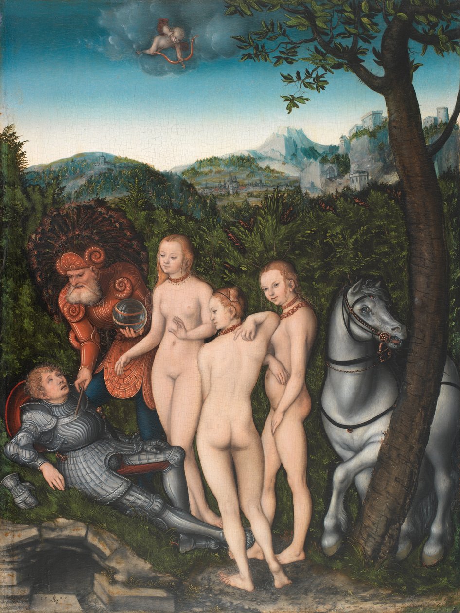 A párizsi ítélet alkotó: Lucas Cranach d.Æ.