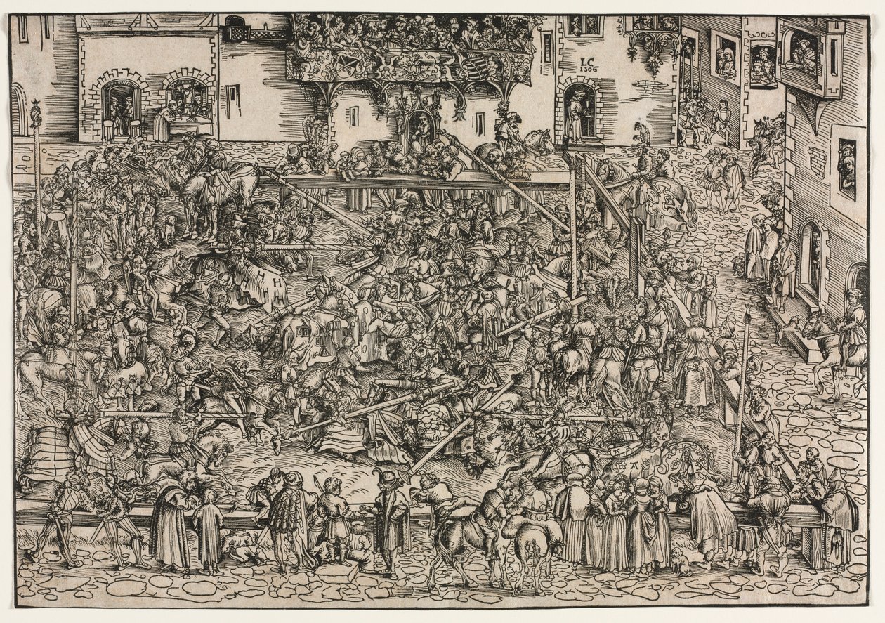 Egy bajnokság, 1506. alkotó: Lucas Cranach the Elder