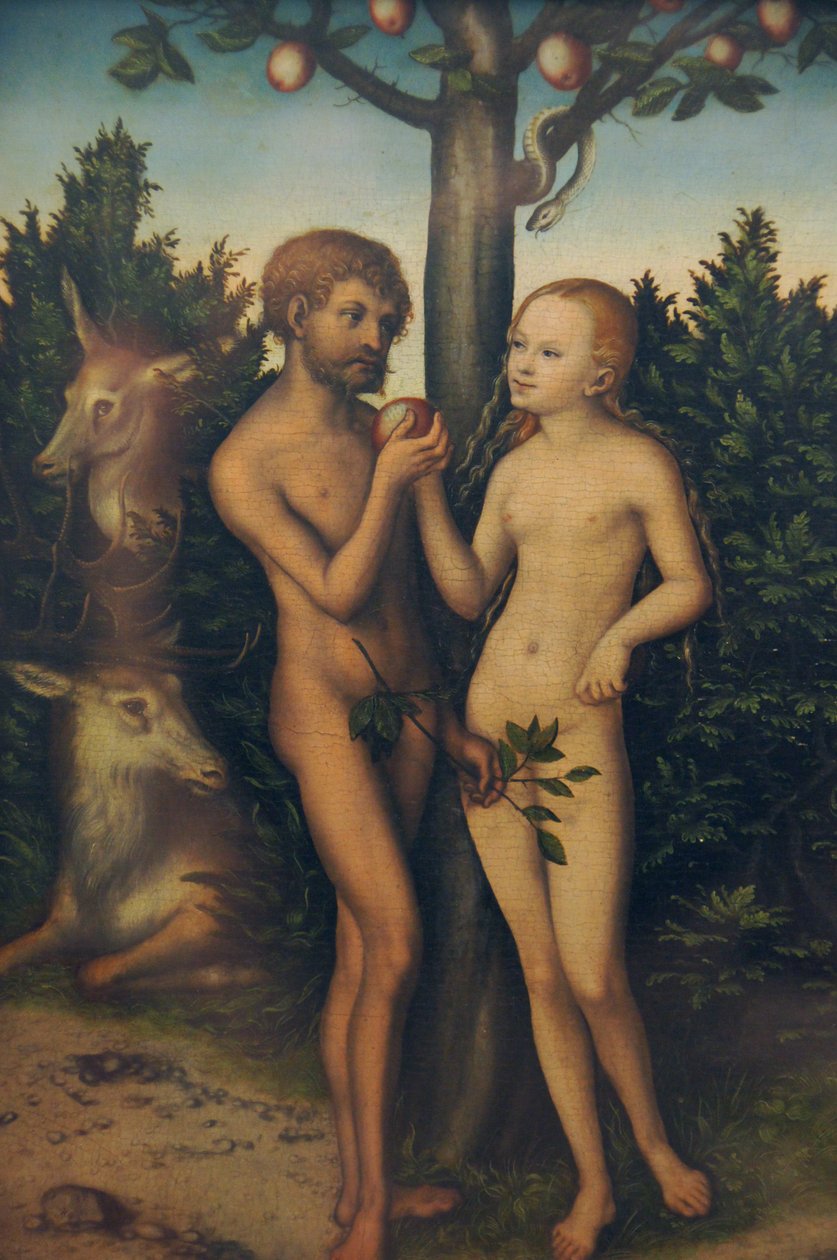 Ádám és Éva alkotó: Lucas Cranach the Elder