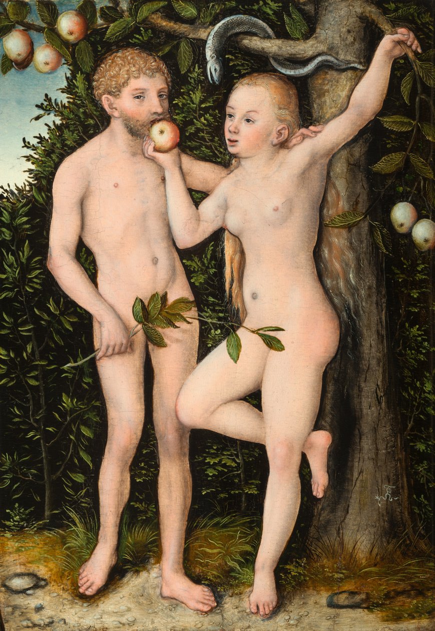 Ádám és Éva alkotó: Lucas Cranach the Elder