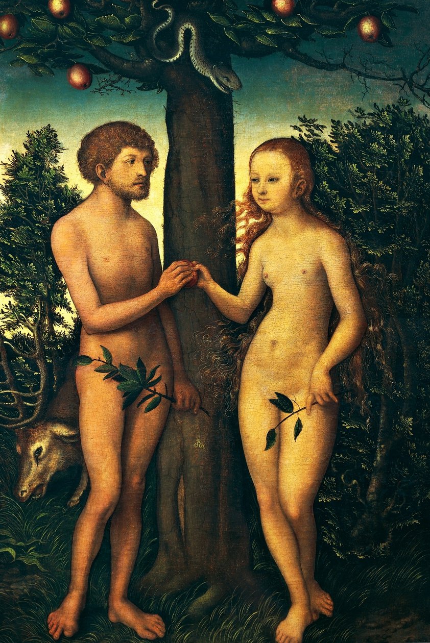 Ádám és Éva alkotó: Lucas Cranach the Elder