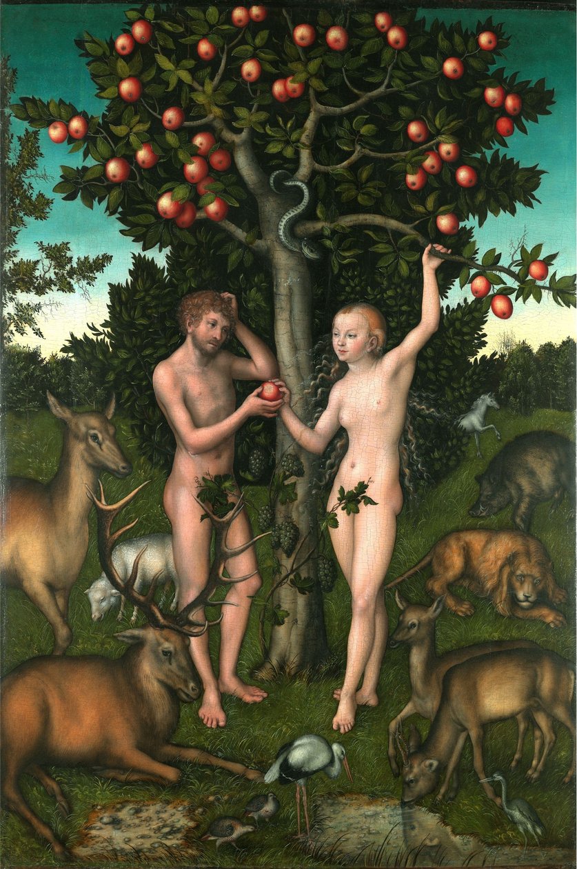 Ádám és Éva alkotó: Lucas Cranach the Elder