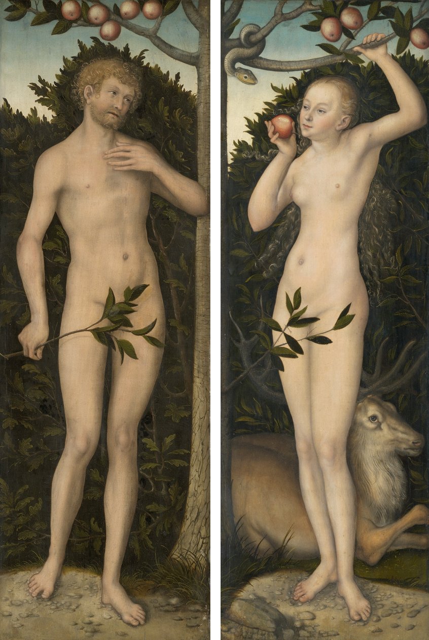 Ádám és Éva alkotó: Lucas Cranach the Elder