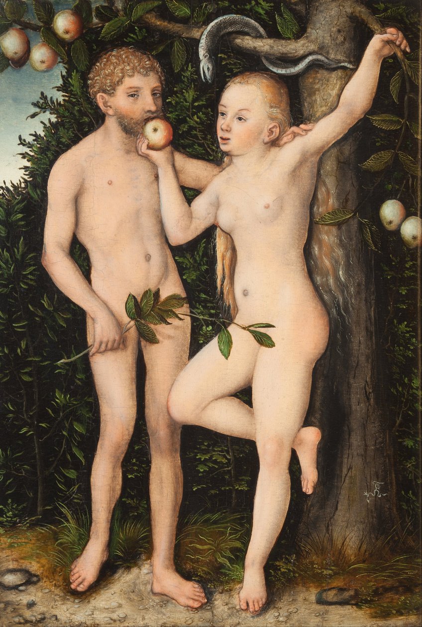 Ádám és Éva alkotó: Lucas Cranach the Elder