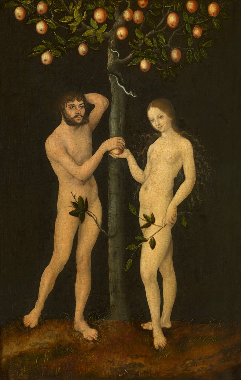 Ádám és Éva alkotó: Lucas Cranach the Elder