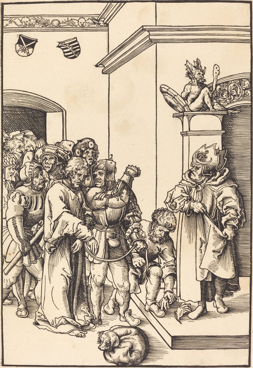 Krisztus Anna előtt alkotó: Lucas Cranach the Elder