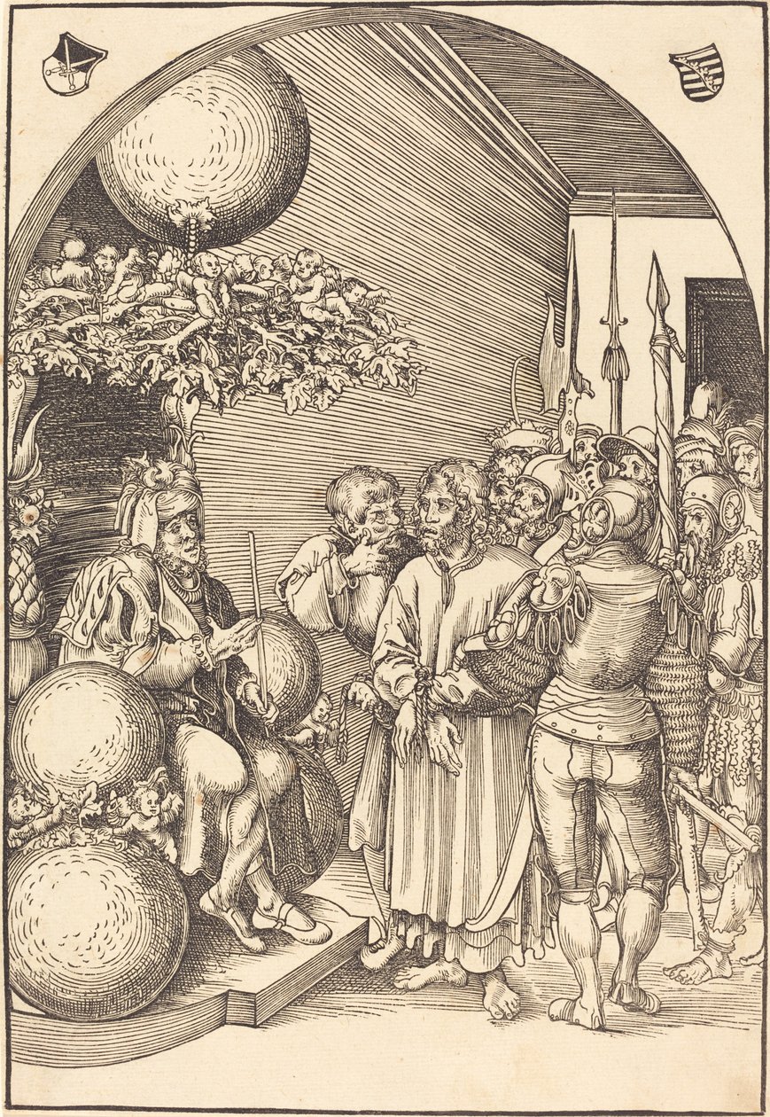 Krisztus Heródes előtt alkotó: Lucas Cranach the Elder
