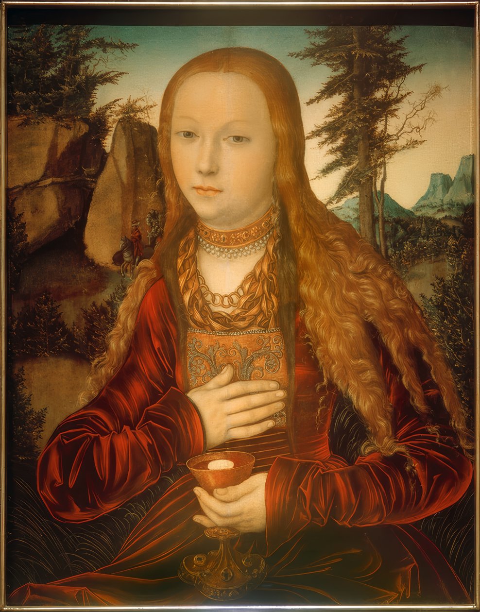 Szent Borbála alkotó: Lucas Cranach the Elder