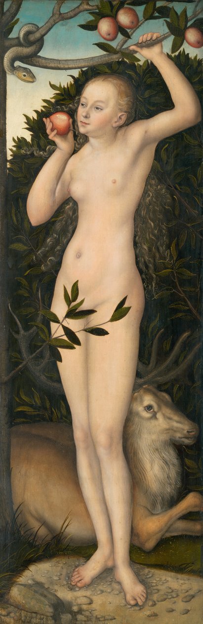 Éva, 153337. alkotó: Lucas Cranach the Elder