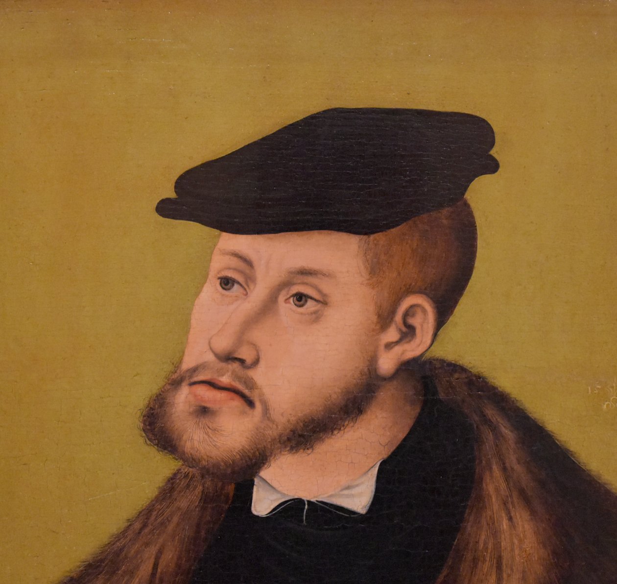 Német: Bildnis Kaiser Karls V. V. Károly császár portréja alkotó: Lucas Cranach the Elder