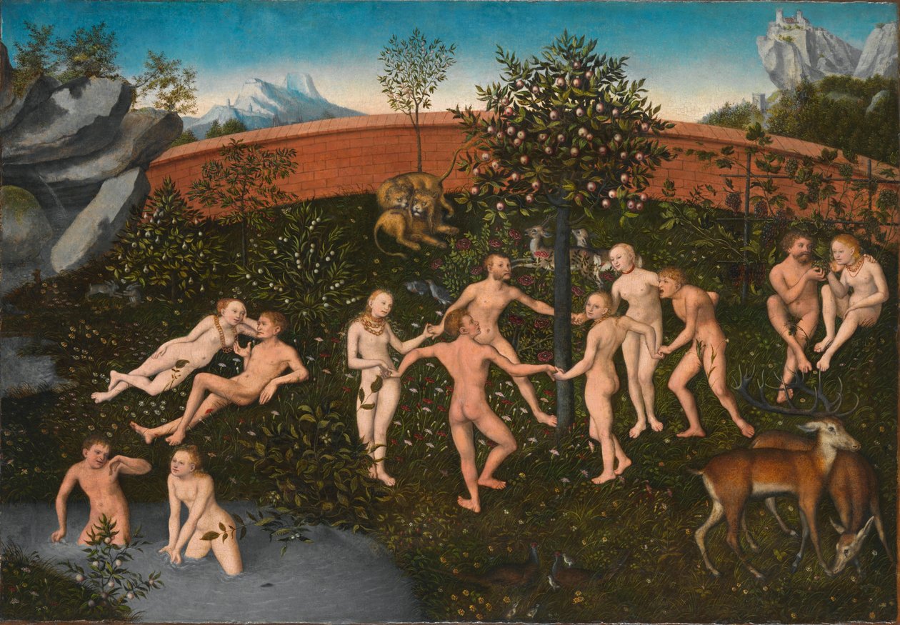 Német: Das Goldene Zeitalter Az aranykorszak alkotó: Lucas Cranach the Elder
