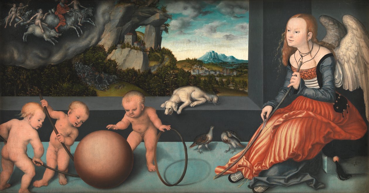 Német: Melancholia Melankólia Melankólia alkotó: Lucas Cranach the Elder
