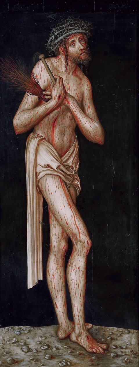 Német: Sündenfall: Adam szenvedő Krisztus alkotó: Lucas Cranach the Elder