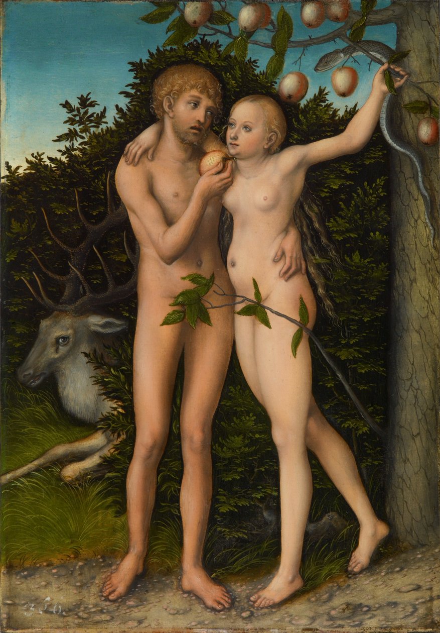 Német: Sündenfall Az ember bukása alkotó: Lucas Cranach the Elder