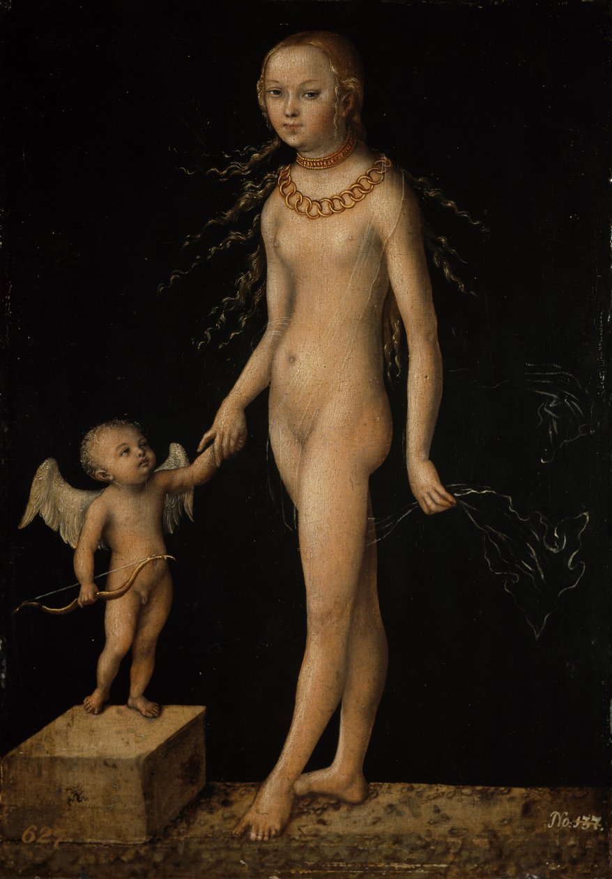 Német: Venus und Amor Vénusz és Ámor Vénusz és Ámor alkotó: Lucas Cranach the Elder