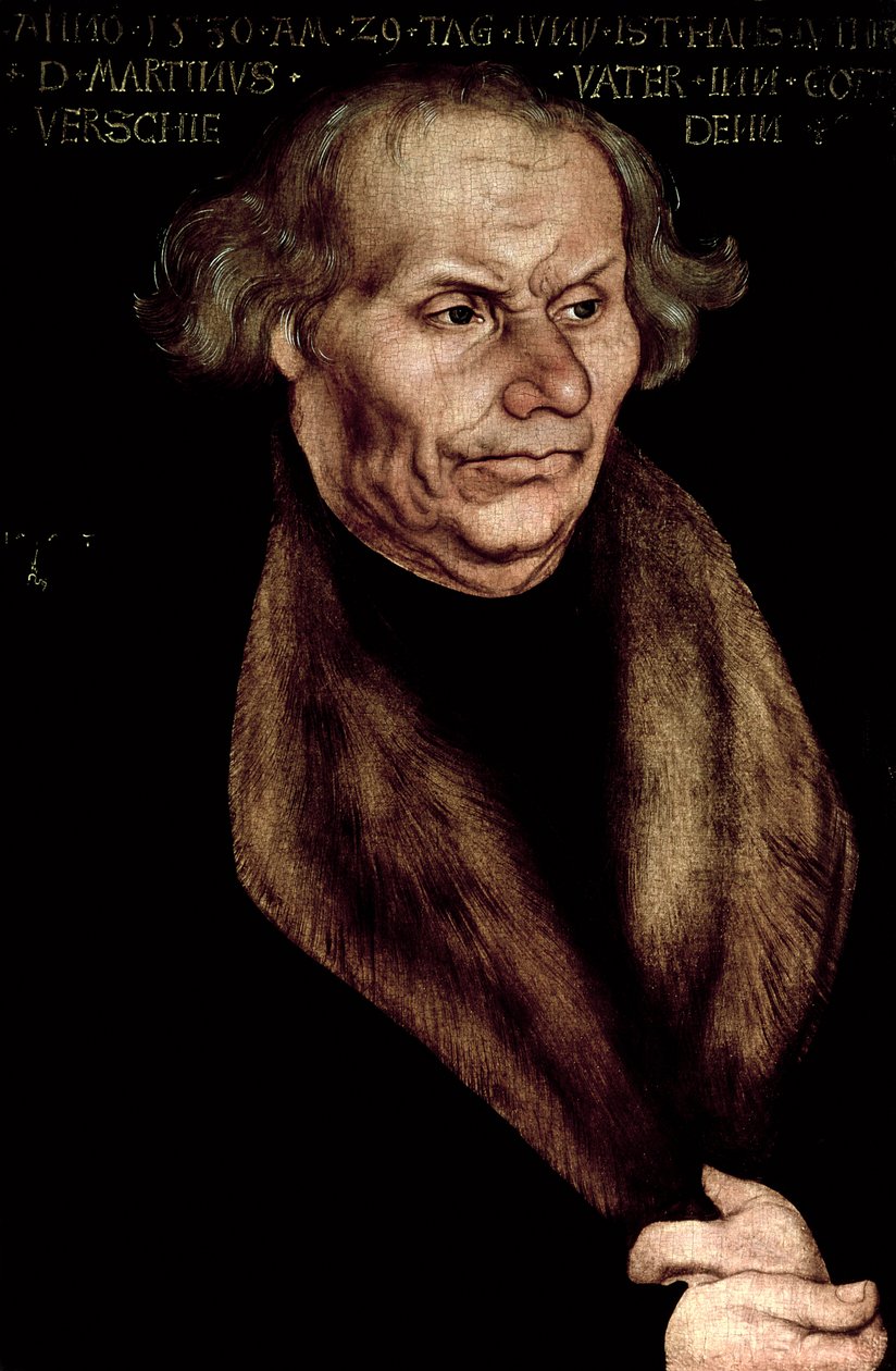 Hans Luther (1459-1530), Luther Márton apja alkotó: Lucas Cranach the Elder
