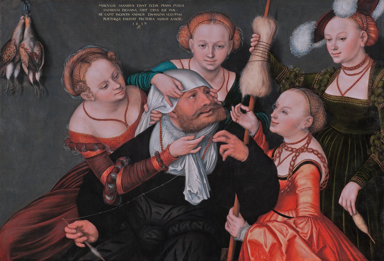 Herkules és Omphale alkotó: Lucas Cranach the Elder