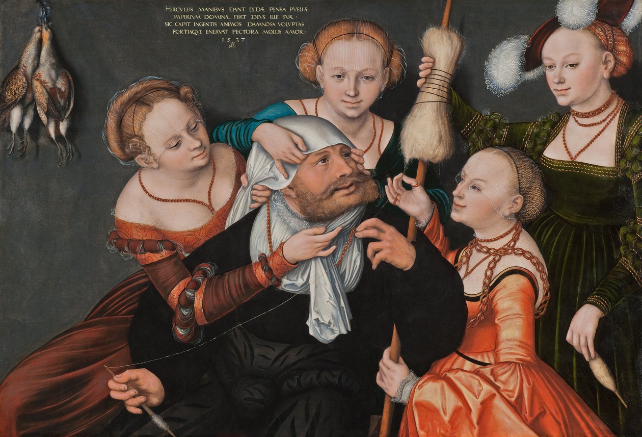 Herkules és Omphale alkotó: Lucas Cranach the Elder