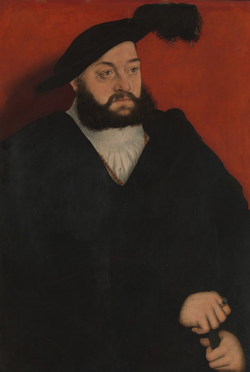 Johann 1498-1537, Szászország hercege, kb. 1534-37. alkotó: Lucas Cranach the Elder