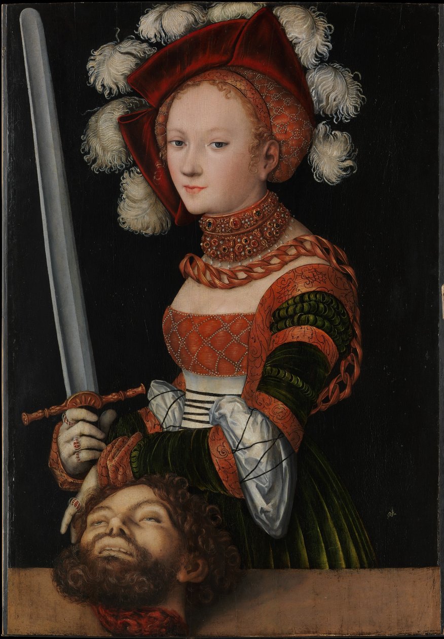 Judit Holofernész fejével alkotó: Lucas Cranach the Elder