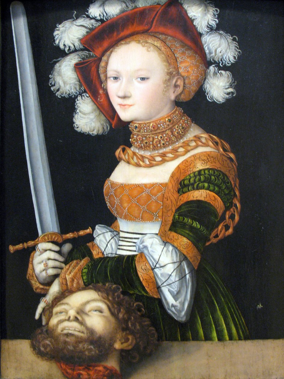 Judit Holofernész fejével alkotó: Lucas Cranach the Elder