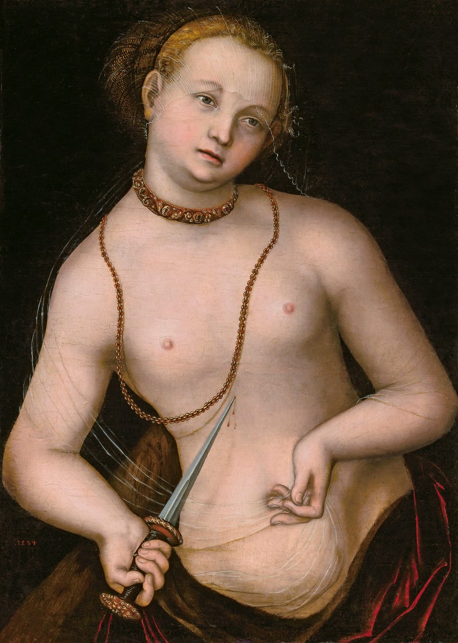 Lucretia alkotó: Lucas Cranach the Elder