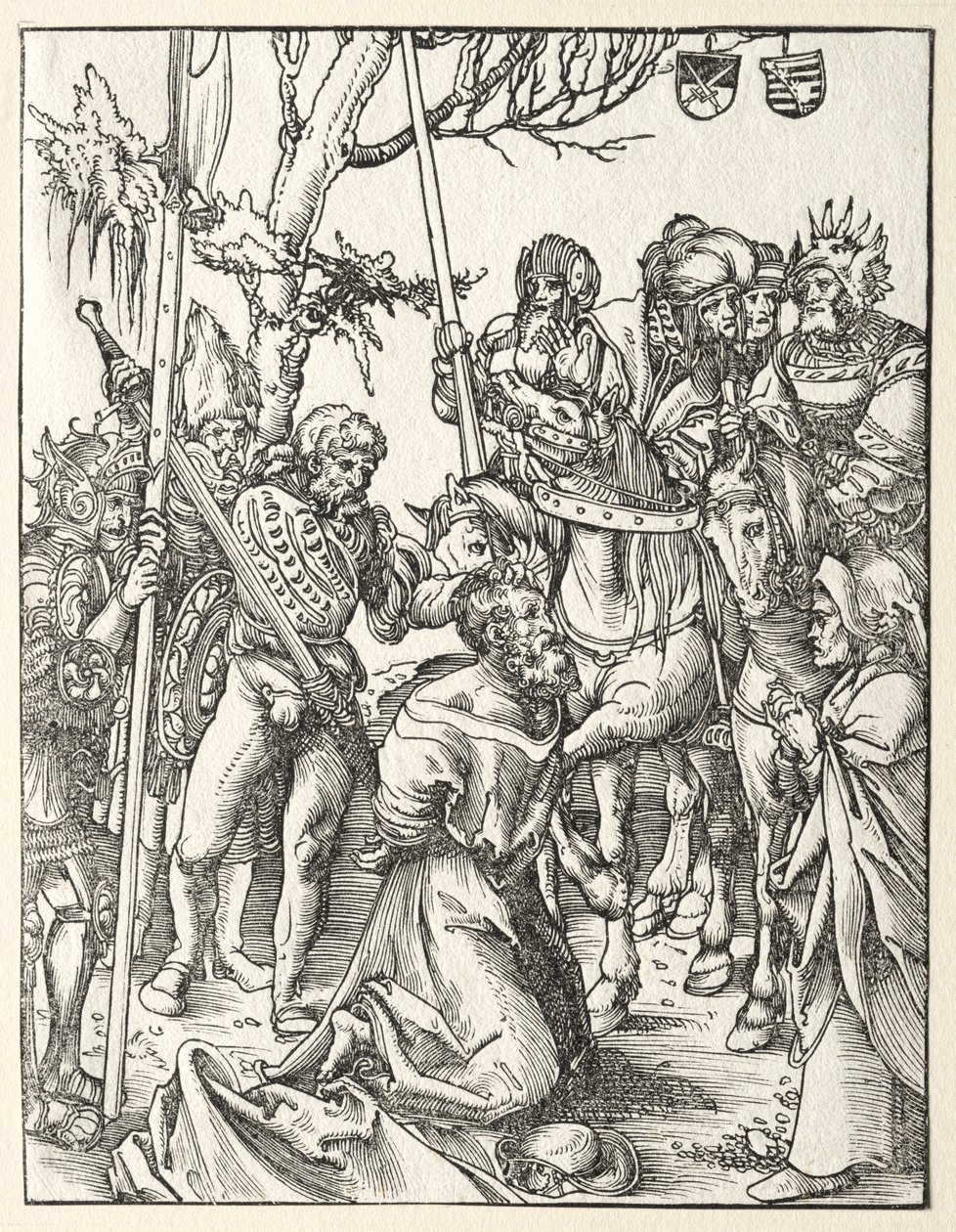 Nagy Szent Jakab mártíromsága. alkotó: Lucas Cranach the Elder