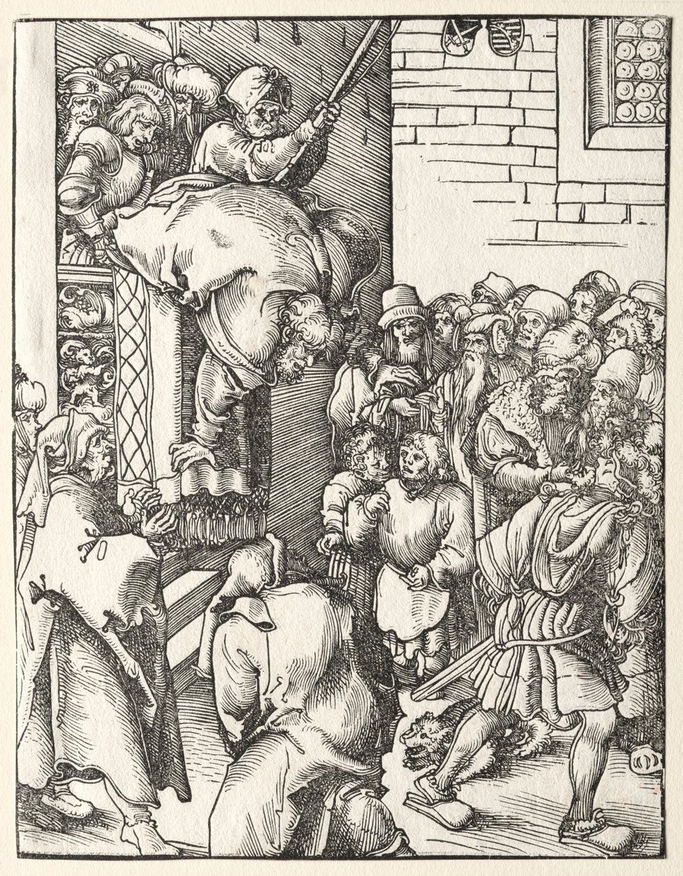 Kisebb Szent Jakab mártíromsága. alkotó: Lucas Cranach the Elder
