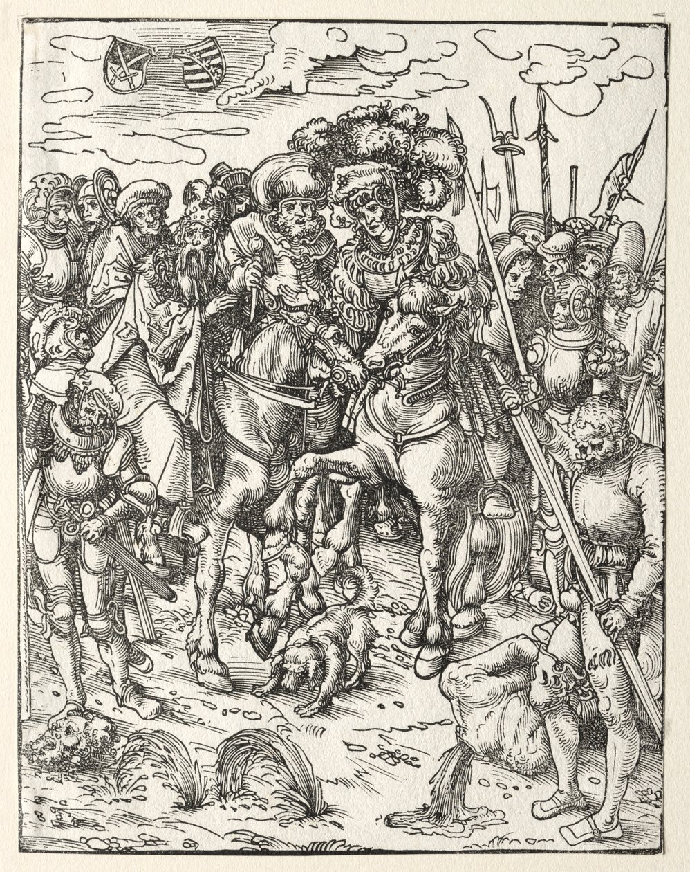 Szent Máté mártíromsága. alkotó: Lucas Cranach the Elder