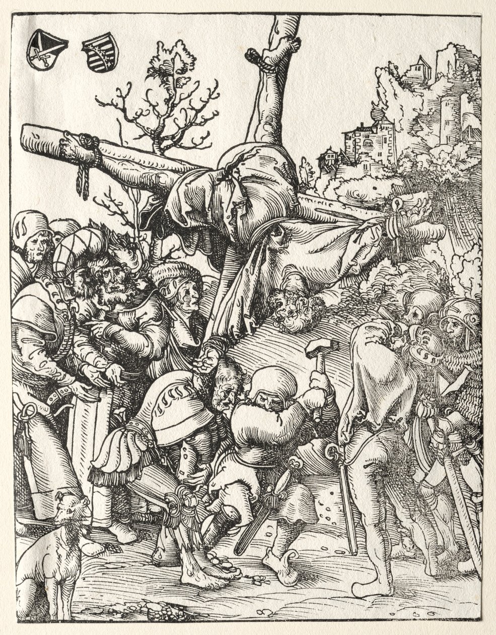 Szent Péter vértanúhalála. alkotó: Lucas Cranach the Elder