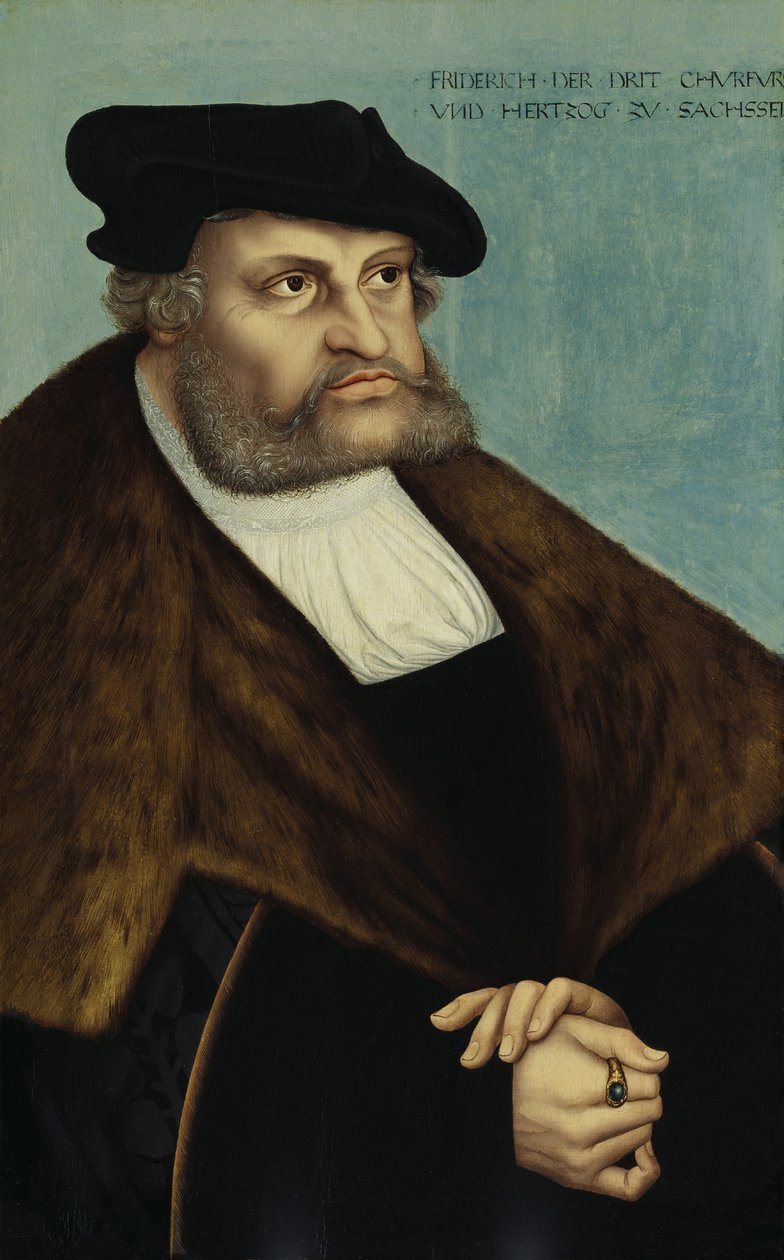 III. Frigyes szász választófejedelem 1463-1525 portréja alkotó: Lucas Cranach the Elder