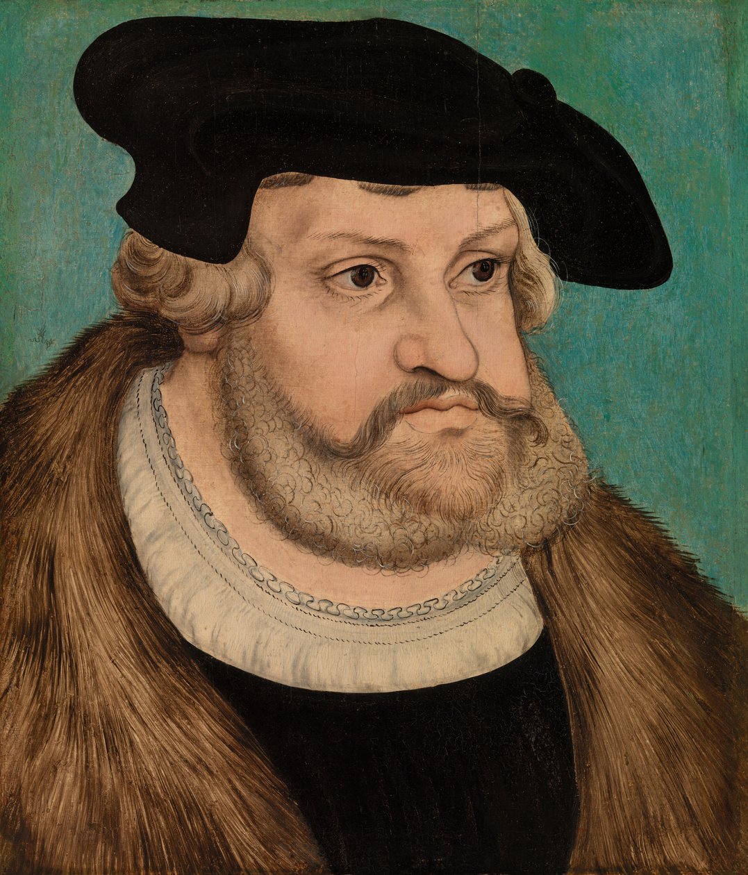 Bölcs Frigyes, Szászország hercegének portréja alkotó: Lucas Cranach the Elder