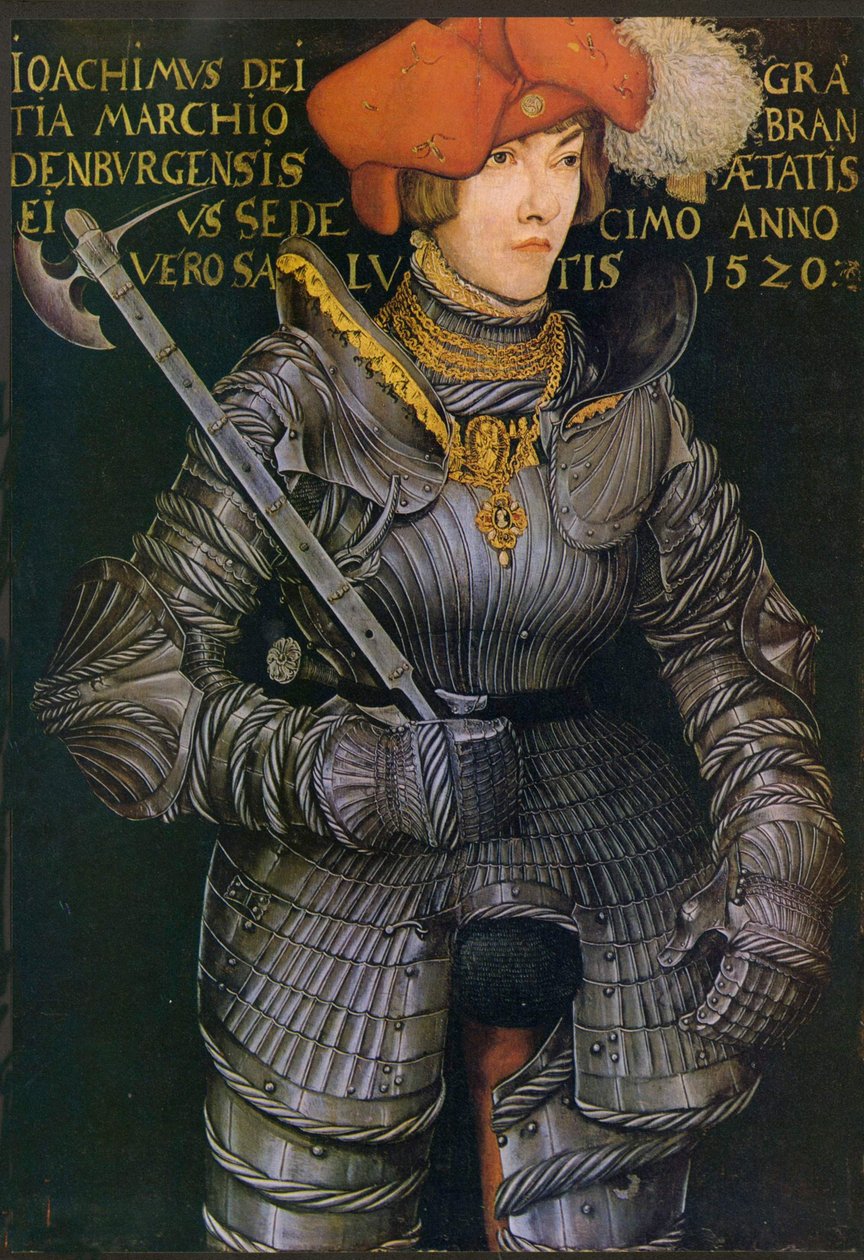 II. Joachim brandenburgi választófejedelem portréja alkotó: Lucas Cranach the Elder