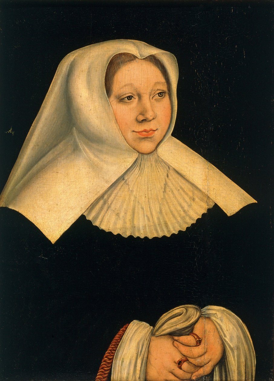 Osztrák Margit portréja 1480-1530, 1530 körül alkotó: Lucas Cranach the Elder