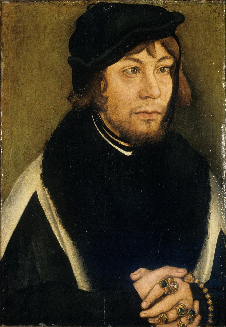 Albrecht brandenburg-ansbachi márki portréja alkotó: Lucas Cranach the Elder