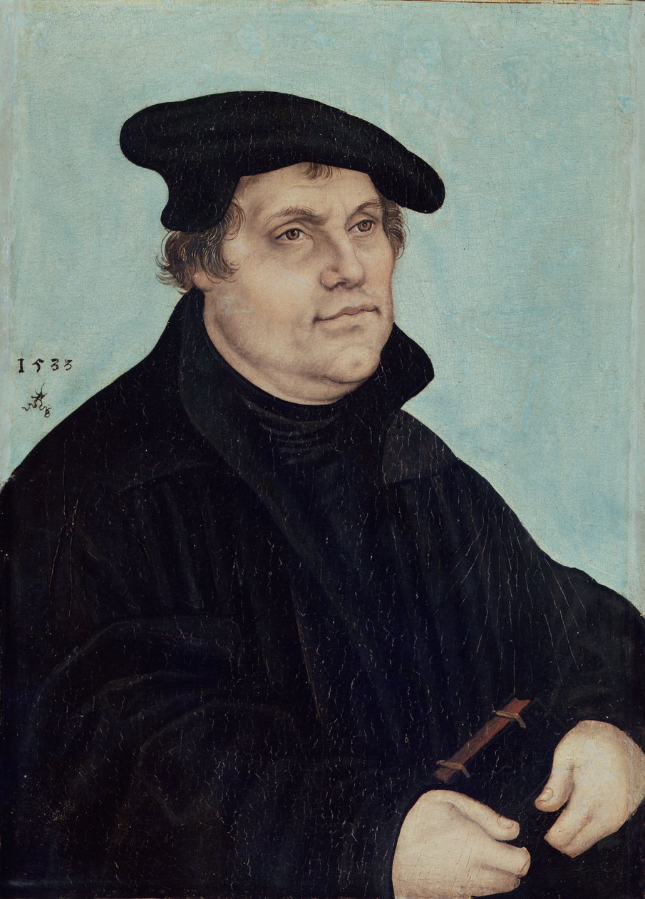 Luther Márton portréja alkotó: Lucas Cranach the Elder