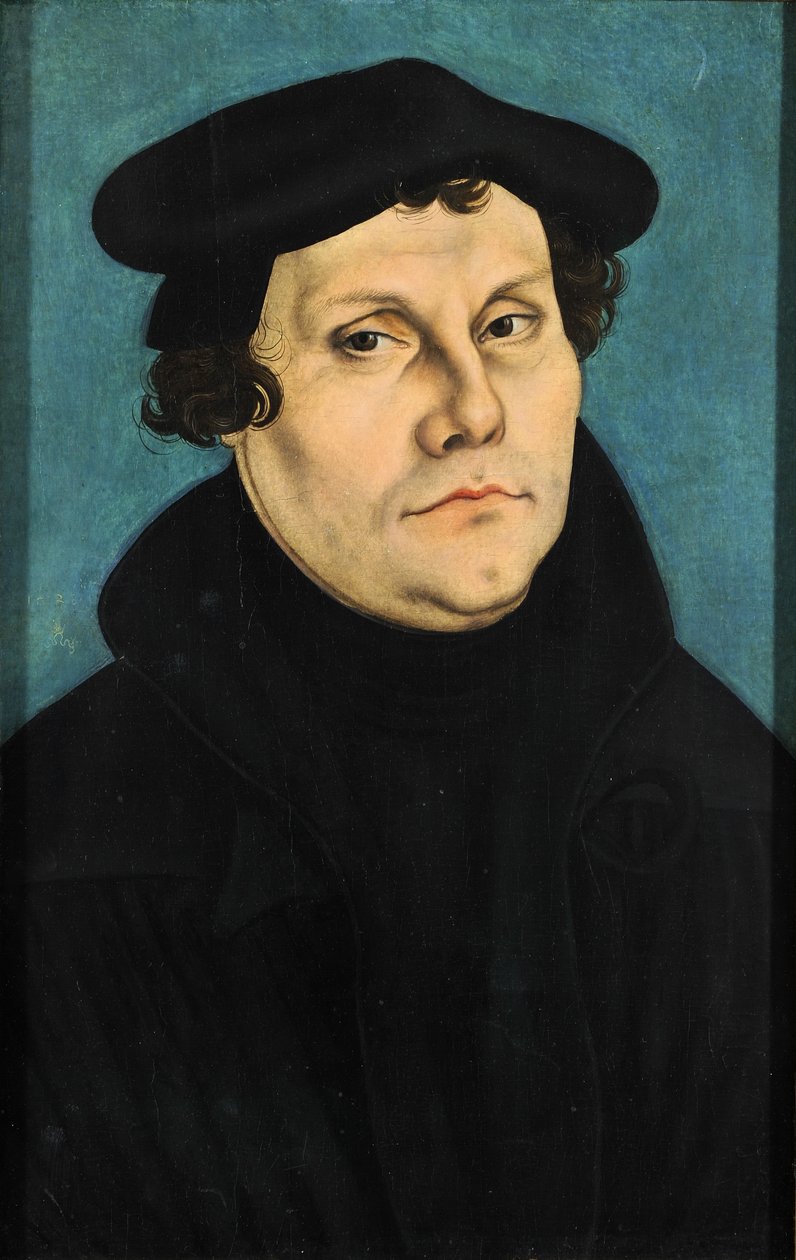 Luther Márton portréja alkotó: Lucas Cranach the Elder