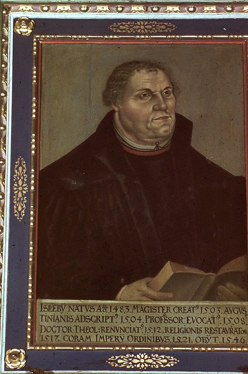 Luther Márton arcképe alkotó: Lucas Cranach the Elder