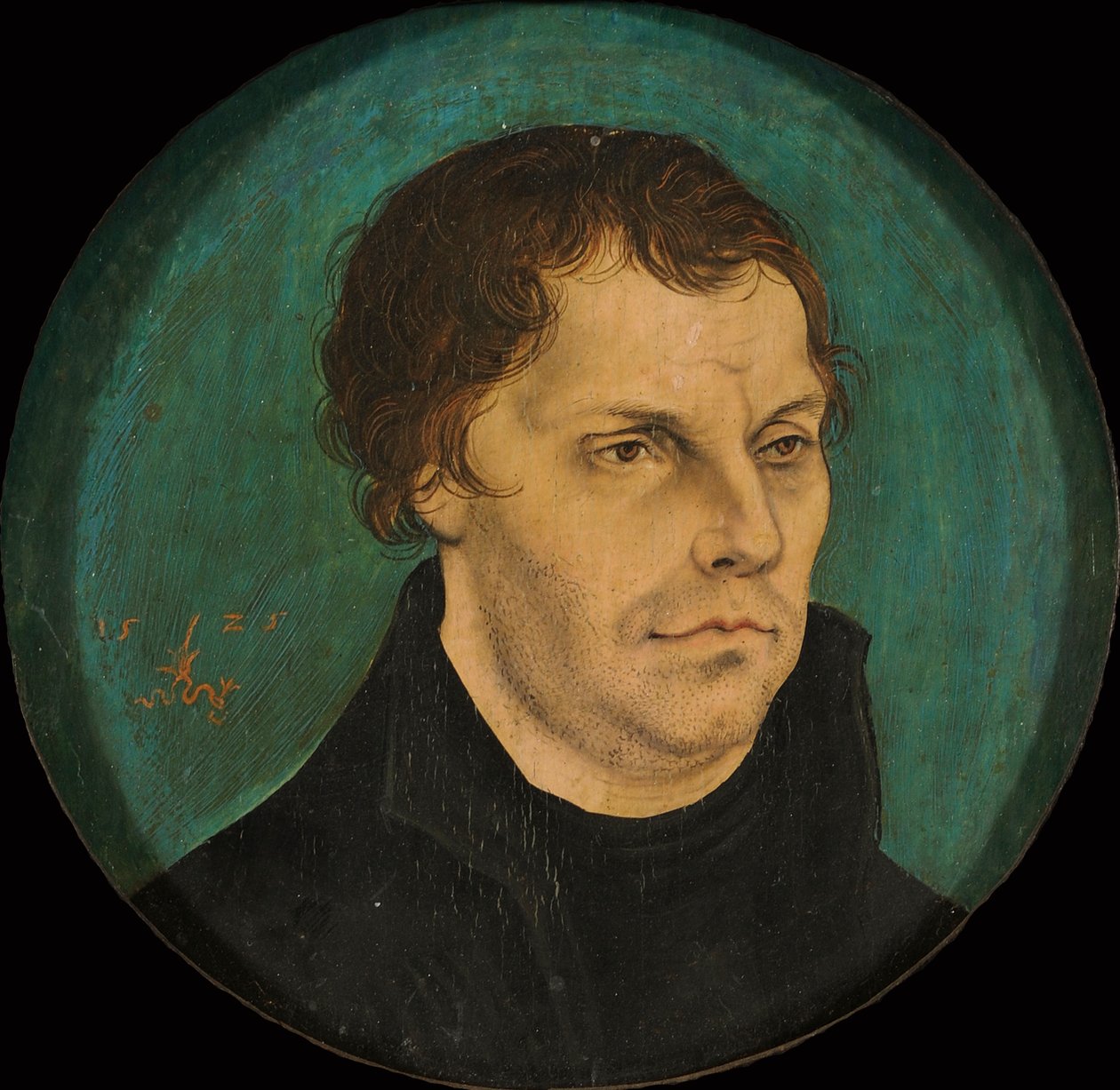Luther Márton portréja 1483-1546, 1525. alkotó: Lucas Cranach the Elder