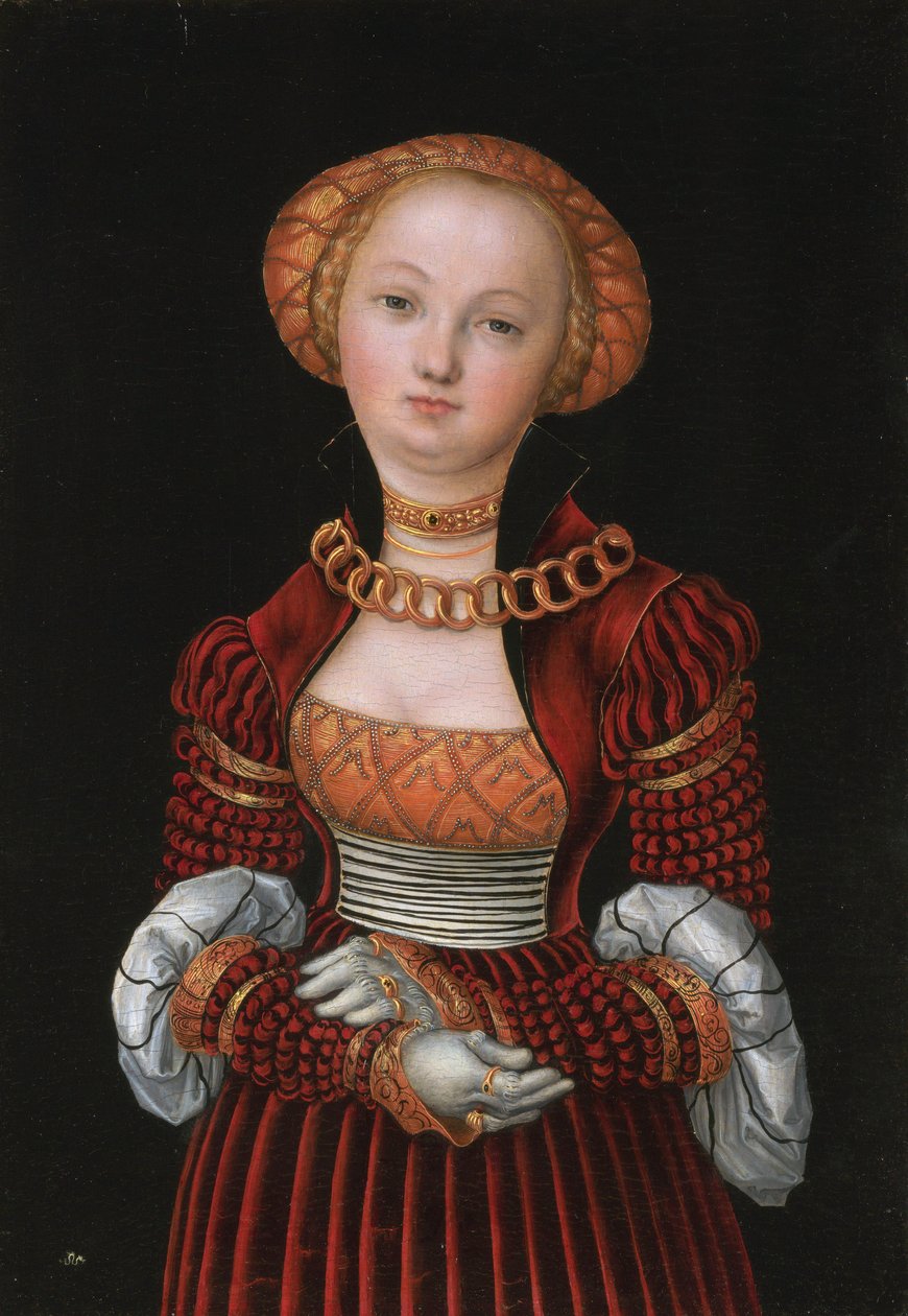 Egy nő portréja alkotó: Lucas Cranach the Elder