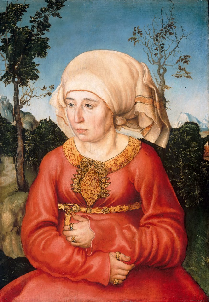 Egy jogász feleségének portréja alkotó: Lucas Cranach the Elder